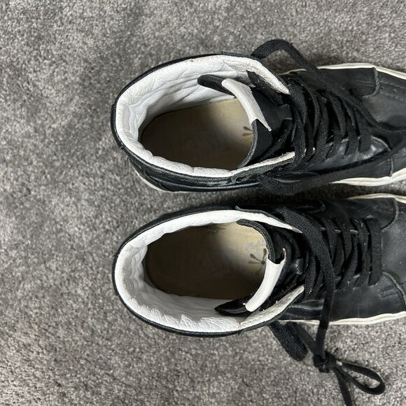 Vans Sk8-Hi Divine Energy Women's Size 8.5 Black White Athletic Skate Shoes Used - Picture 13 of 15